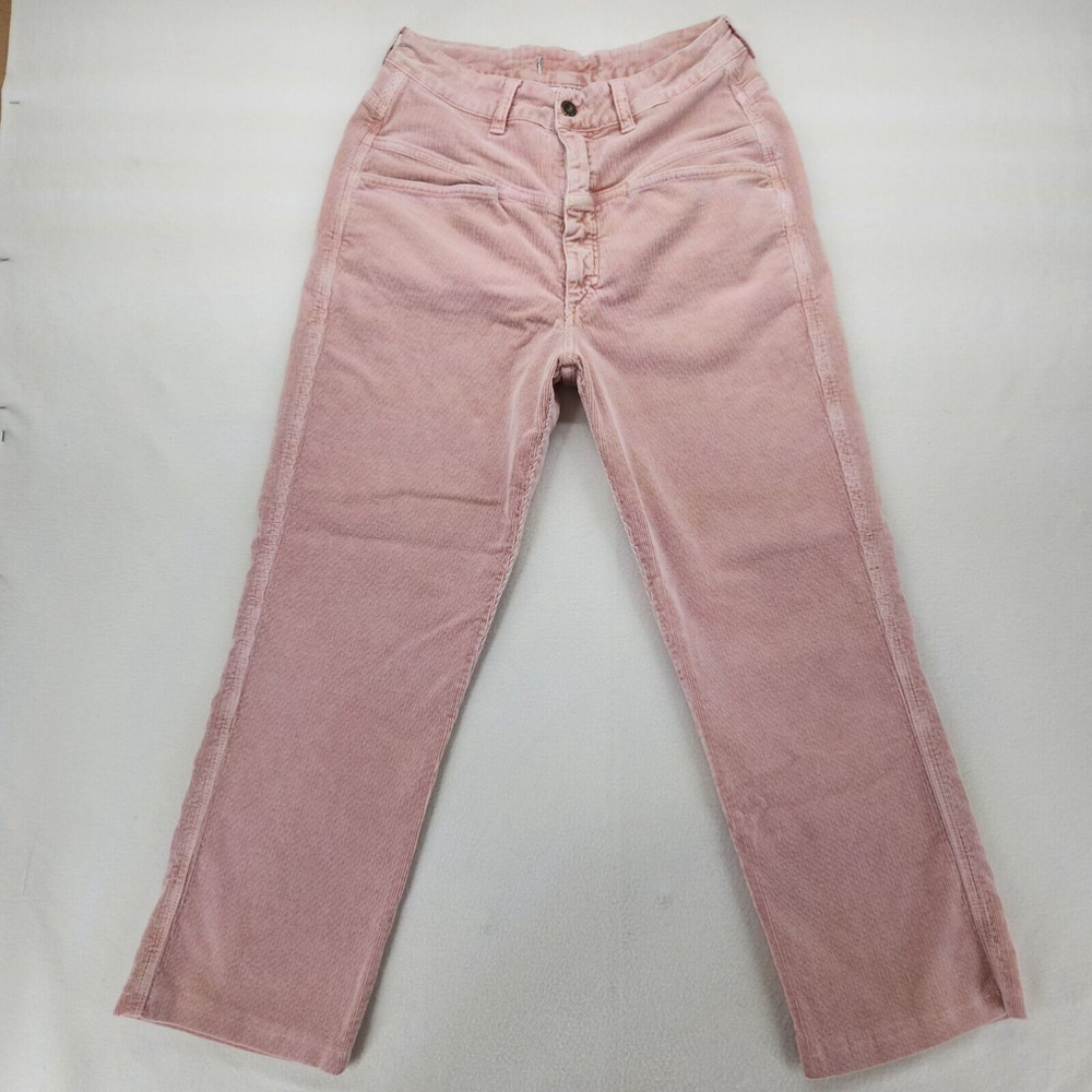 Closed Pink Straight Leg Corduroy Pants